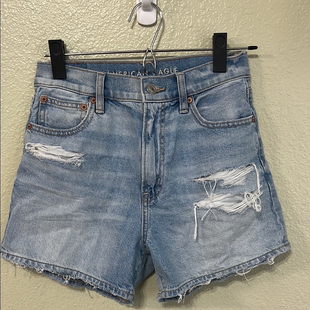 American Eagle Outfitters Highest Rise 90s Boyfriend Shorts